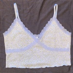 H&M Floral Cami Tank Top